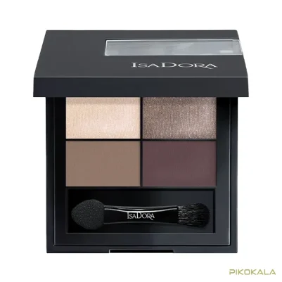 isadora eyeshadow quartet 08 chic neutrals
