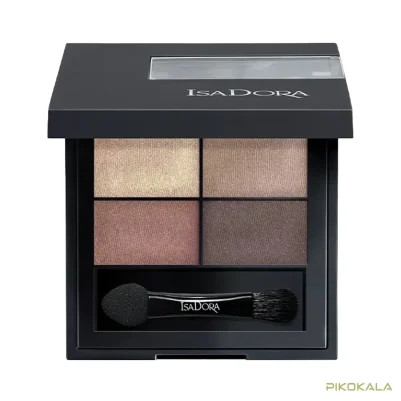 isadora eyeshadow quartet 10 boho browns