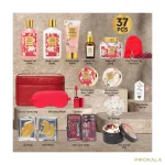 پک 37 عددی rose bath gift set برند Badgirrl مخصوص بانوان3