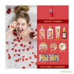 پک 37 عددی rose bath gift set برند Badgirrl مخصوص بانوان4