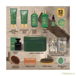پک 32 عددی Shea butter bath and beard care kit برند Badgirrl مخصوص آقایان3